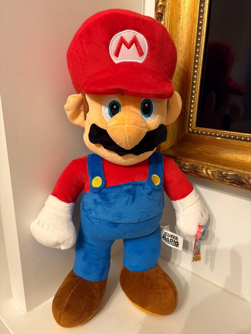 NWT Nintendo Super Mario 20" Jumbo Stuffed Plush Buddy Mario